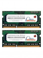 2-Piece DDR3 PC3-12800 SODIMM RAM For Apple Mac Mini Core i7 2.6 GHz BTO/CTO 4GB