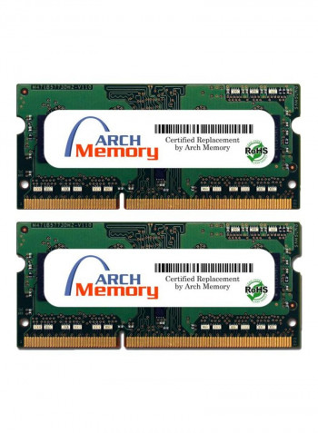 2-Piece SODIMM DDR3 RAM For Lenovo IdeaPad Y450 4189-32U 4GB Green