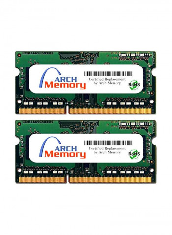 2-Piece SODIMM DDR3 PC312800 RAM For Lenovo ThinkPad L440 20AT002XUS 4GB Green