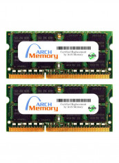2-Piece SODIMM DDR3 RAM For Lenovo IdeaPad Y450 418933U 2GB Multicolour