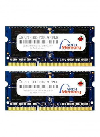 Pack Of 2 SODIMM DDR3 RAM For Apple MacBook Pro 17-Inch 4GB