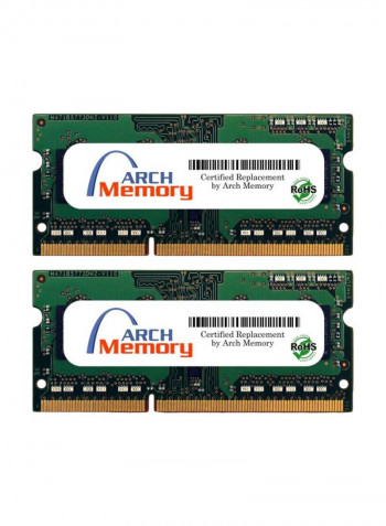 Pack Of 2 SODIMM DDR3 RAM For Lenovo ThinkPad Edge E545 20B2000YUS 4GB Green