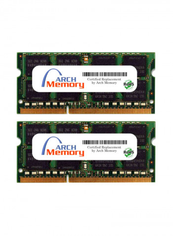 2-Piece SODIMM DDR3 RAM For Lenovo ThinkPad T400S 2824 Series 4GB Multicolour