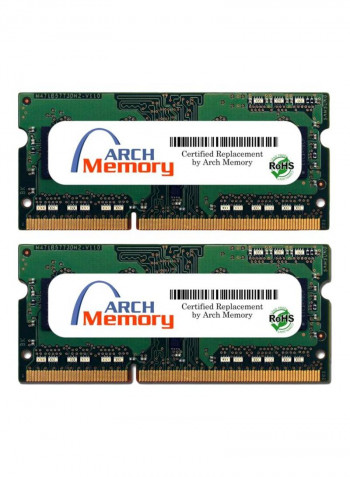 2-Piece SODIMM DDR3 RAM For Lenovo ThinkPad T540p 20BF002GUS 4GB Green