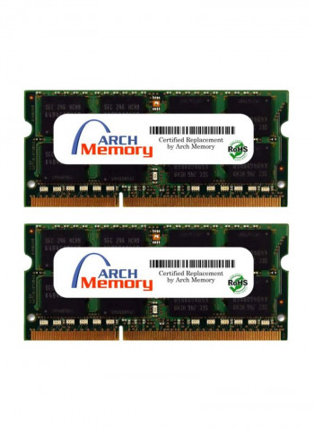 2-Piece SODIMM DDR3 RAM For Lenovo ThinkPad E440 20C5004YUS 4GB Green
