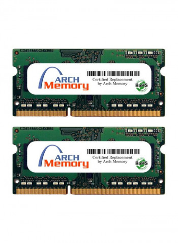 2-Piece SODIMM DDR3 RAM For Lenovo ThinkPad Edge E545 20B2001CUS 2GB Green