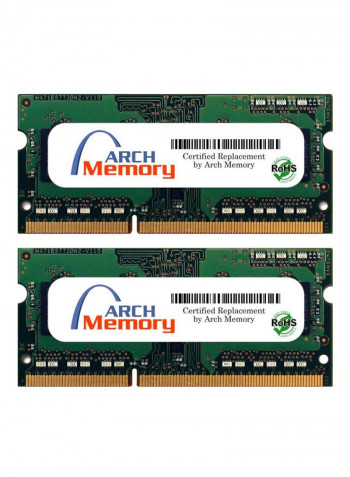 2-Piece SO-DIMM DDR3 RAM For Lenovo ThinkPad T440p 20AW000DUS 4GB Green