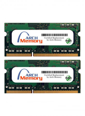 2-Piece SODIMM DDR3 RAM For Lenovo ThinkPad E540 20C6005AUS 4GB Green