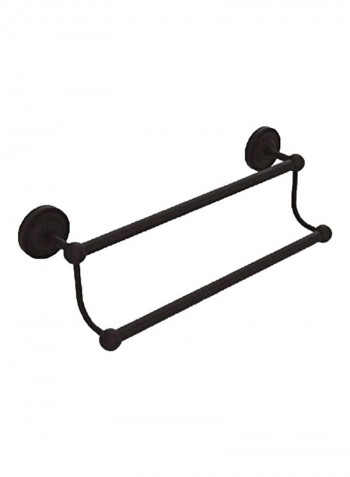 Prestige Regal Collection Double Towel Bar Black 30inch