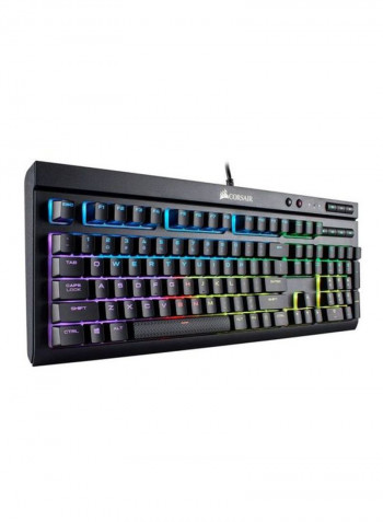 K68 RGB LED Mechanical Gaming Keyboard Black/Blue