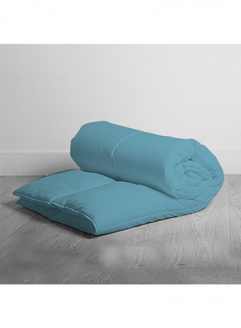 Egyptian Cotton Solid Comforter Blue Super King