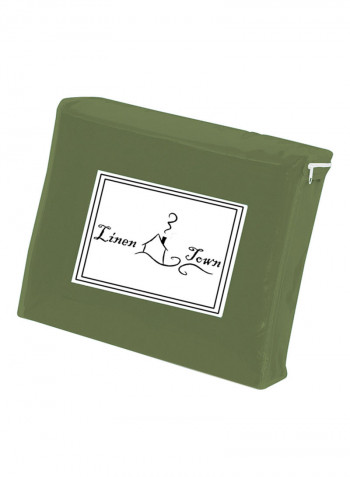 Egyptian Cotton Solid Comforter Sage Super King