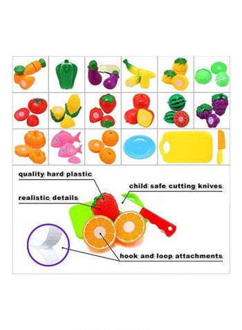 24-Piece Kitchen Toy Set