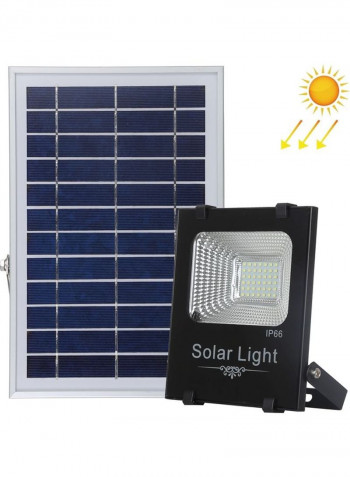 150W Waterproof Ultra-thin Solar Powered Timing LED Flood Light White