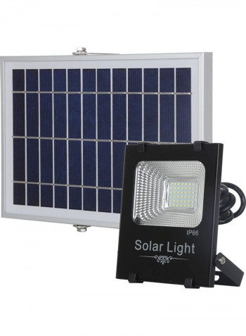 150W Waterproof Ultra-thin Solar Powered Timing LED Flood Light White