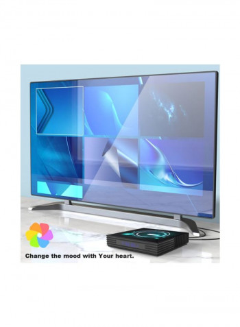 F3 Android Smart TV Box With Remote Control A95X Black