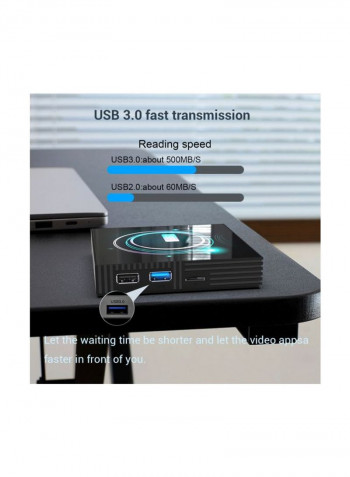 F3 Android Smart TV Box With Remote Control A95X Black