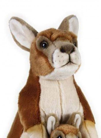 Kangaroo With Baby Stuffed Plush Toy 23inch