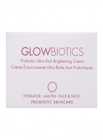 Probiotic Ultra Rich Brightening Moisturizing Face Cream 1.7ounce