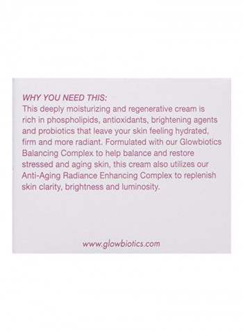 Probiotic Ultra Rich Brightening Moisturizing Face Cream 1.7ounce