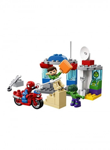 38-Piece Spider-Man And Hulk Adventures Building Set 10876