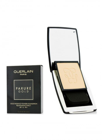 Rejuvenating Effect Gold Radiance Powder Foundation SPF15+ PA++ 01 Beige Pale