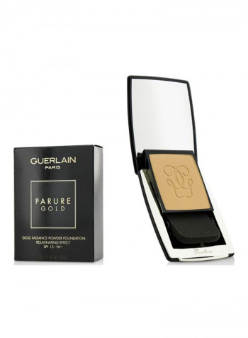 Rejuvenating Effect Gold Radiance Powder Foundation SPF15+ PA++ 03 Beige Natural