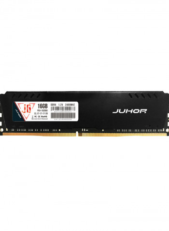 DDR4 Desktop PC RAM With Heat Sink 16GB Black