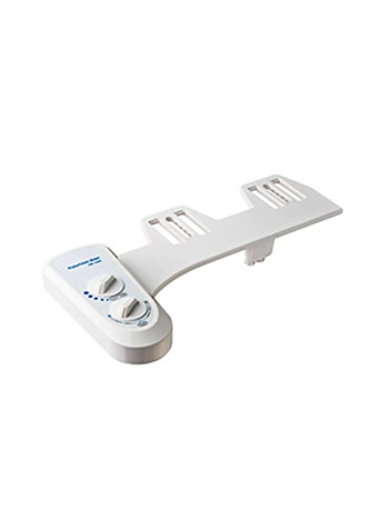 Bathroom Bidet Seat Attachment White 17.3x9.1x3.1inch