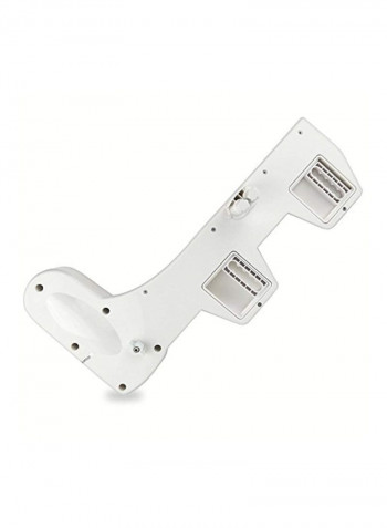 Bathroom Bidet Seat Attachment White 17.3x9.1x3.1inch