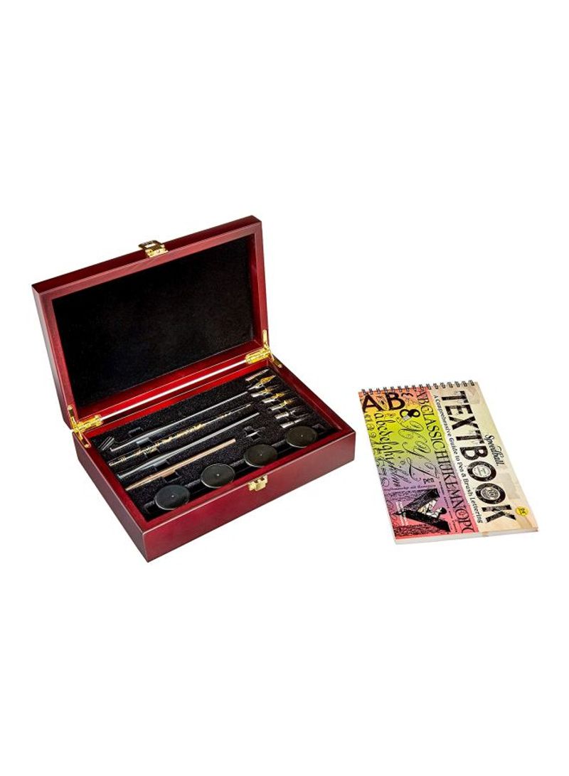 Calligraphy Collector's Set Black/Gold/Silver