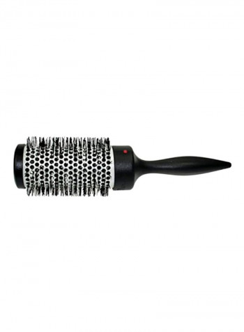 Hot Curling Radial Brush Silver/Black 1.9inch