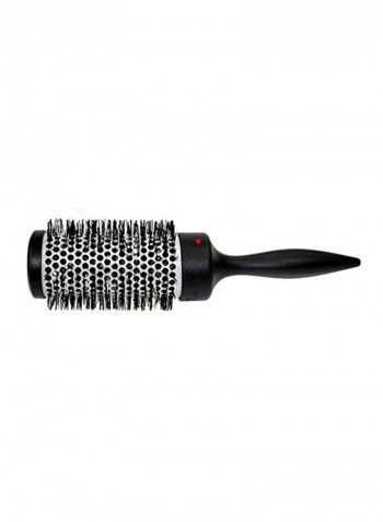 Hot Curling Radial Brush Silver/Black 1.9inch