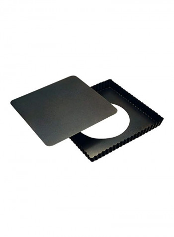 Tart Mould Black 9x9x1inch