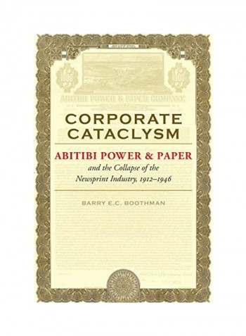 Corporate Cataclysm Hardcover English by Barry E. C. Boothman