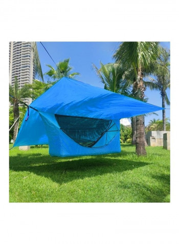 Outdoor Anti-Mosquito Rainproof Floating Tent Blue