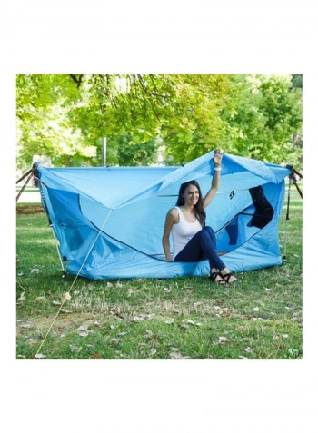 Outdoor Anti-Mosquito Rainproof Floating Tent Blue