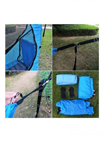 Outdoor Anti-Mosquito Rainproof Floating Tent Blue