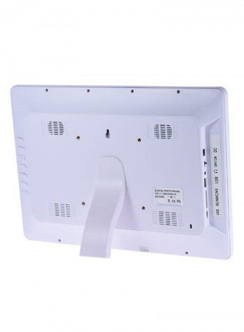 Electronic Led Digital Photo Frame Album Kit 15inch White