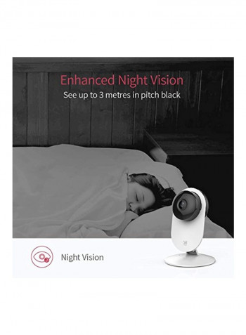Wi-Fi IP Security Surveillance System With Night Vision