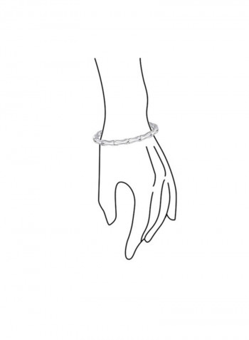 927 Sterling Silver Bamboo Bracelet