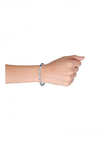 927 Sterling Silver Bamboo Bracelet