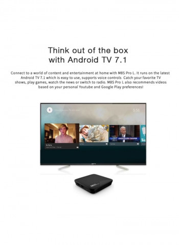 Android Set Top Box M8S PRO L ATV Black