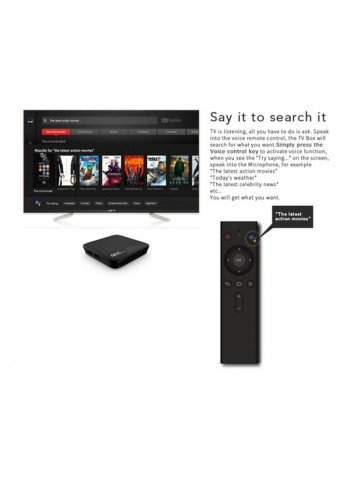 Android Set Top Box M8S PRO L ATV Black