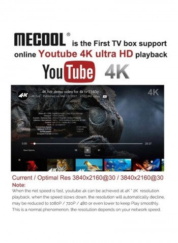 Android Set Top Box M8S PRO L ATV Black