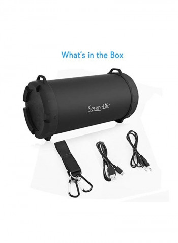 Portable Bluetooth Speaker Black