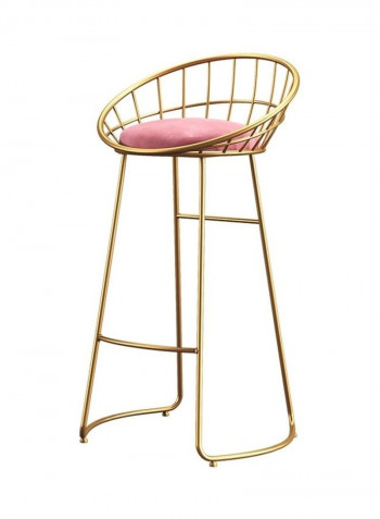 Nordic High Chair Gold 48x45x75cm