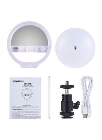 Bi-Colour Beautify LED Ring Video Light White