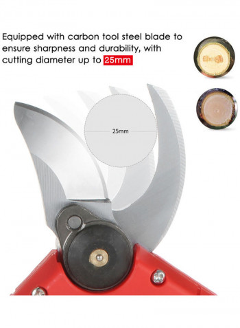 Cordless Electric Pruning Shear Set Multicolour