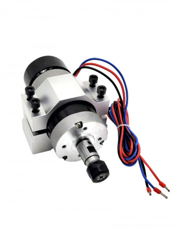 CNC Brushless Spindle Motor With Driver Speed Controller Black/Silver 23centimeter